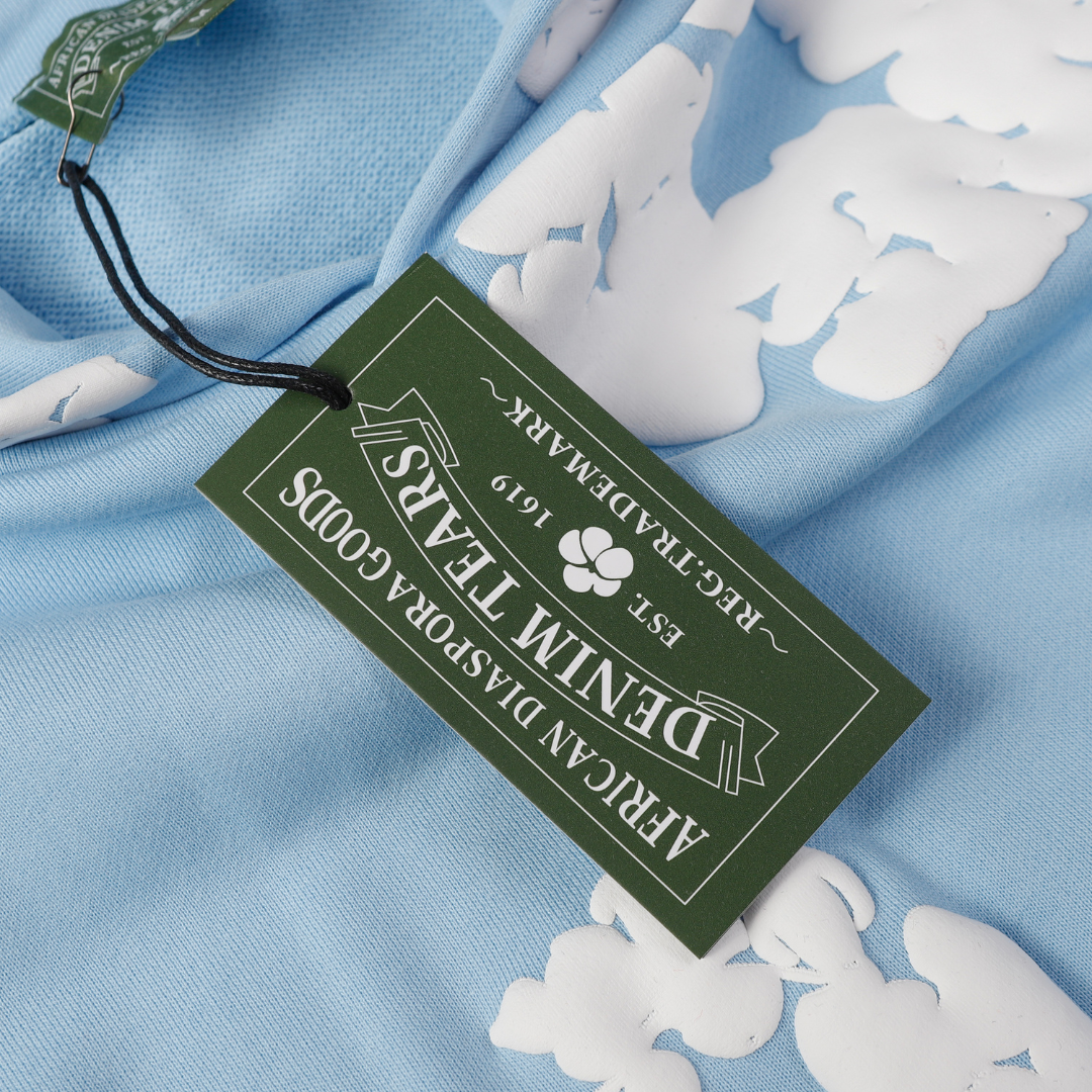 Denim Trs Baby Blue Set