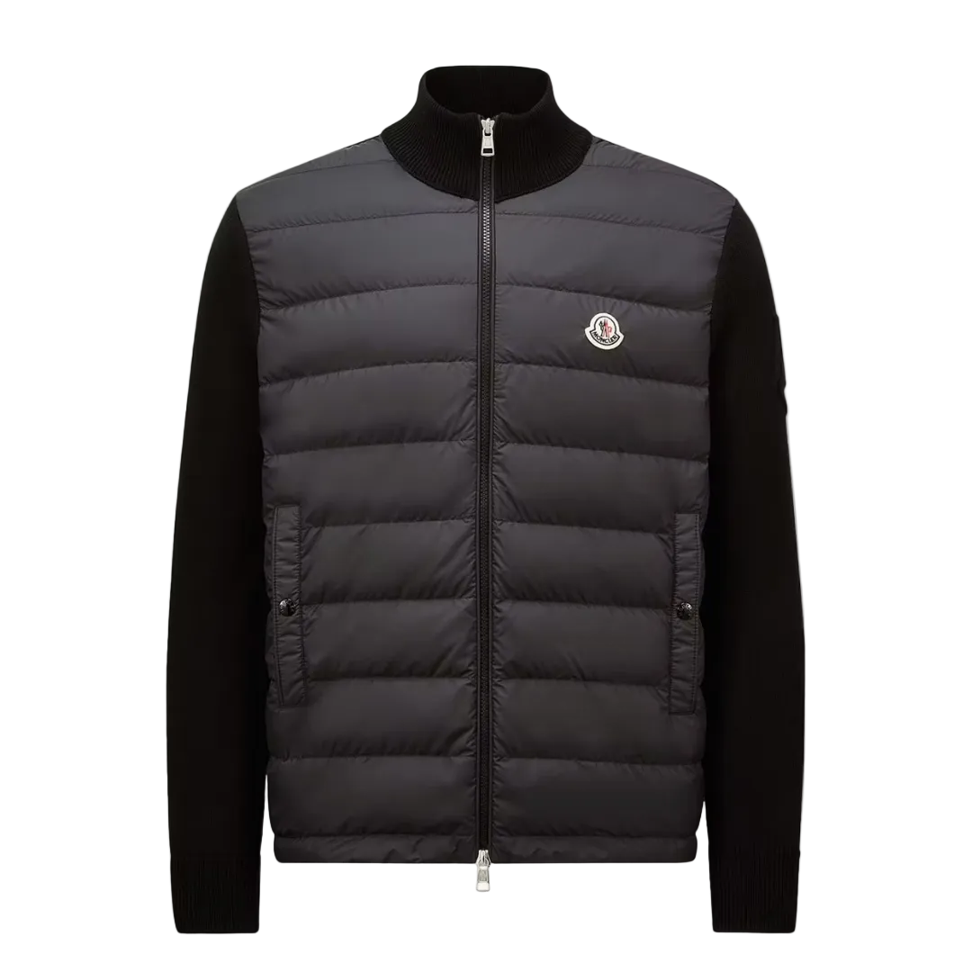 Mon Padded Zip-up Cardigan