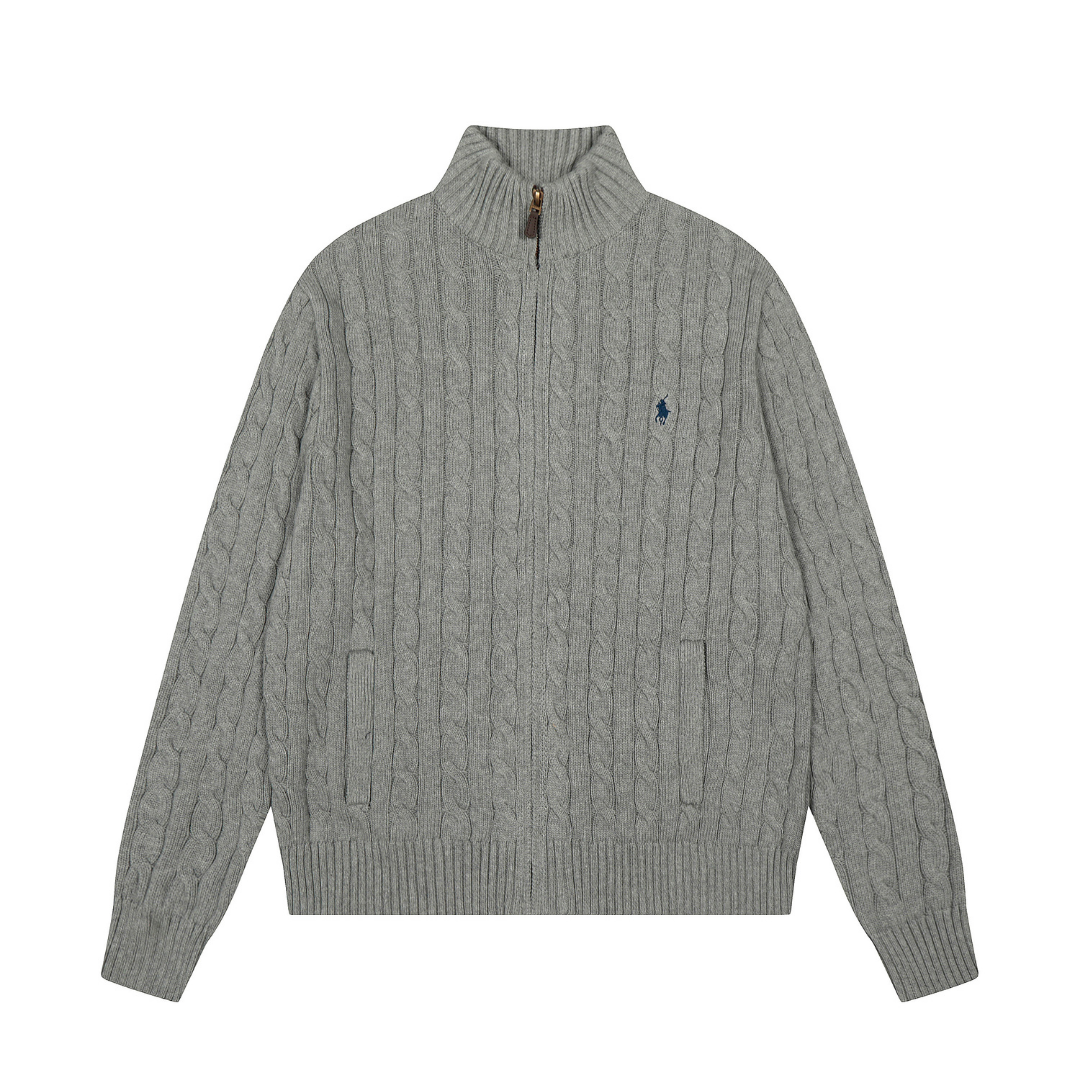 Polo Zip Sweater