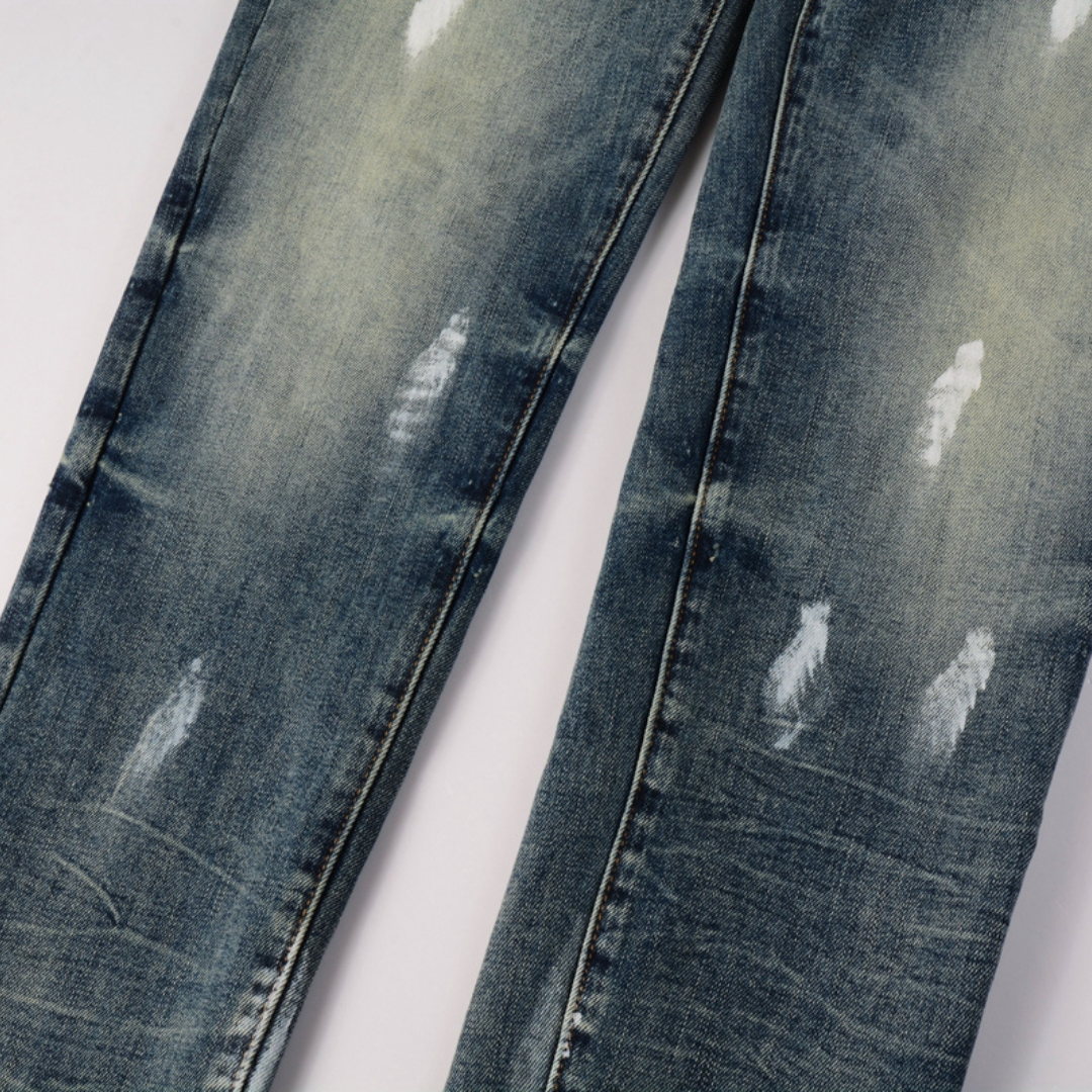 Purple Gradient Blue Jeans