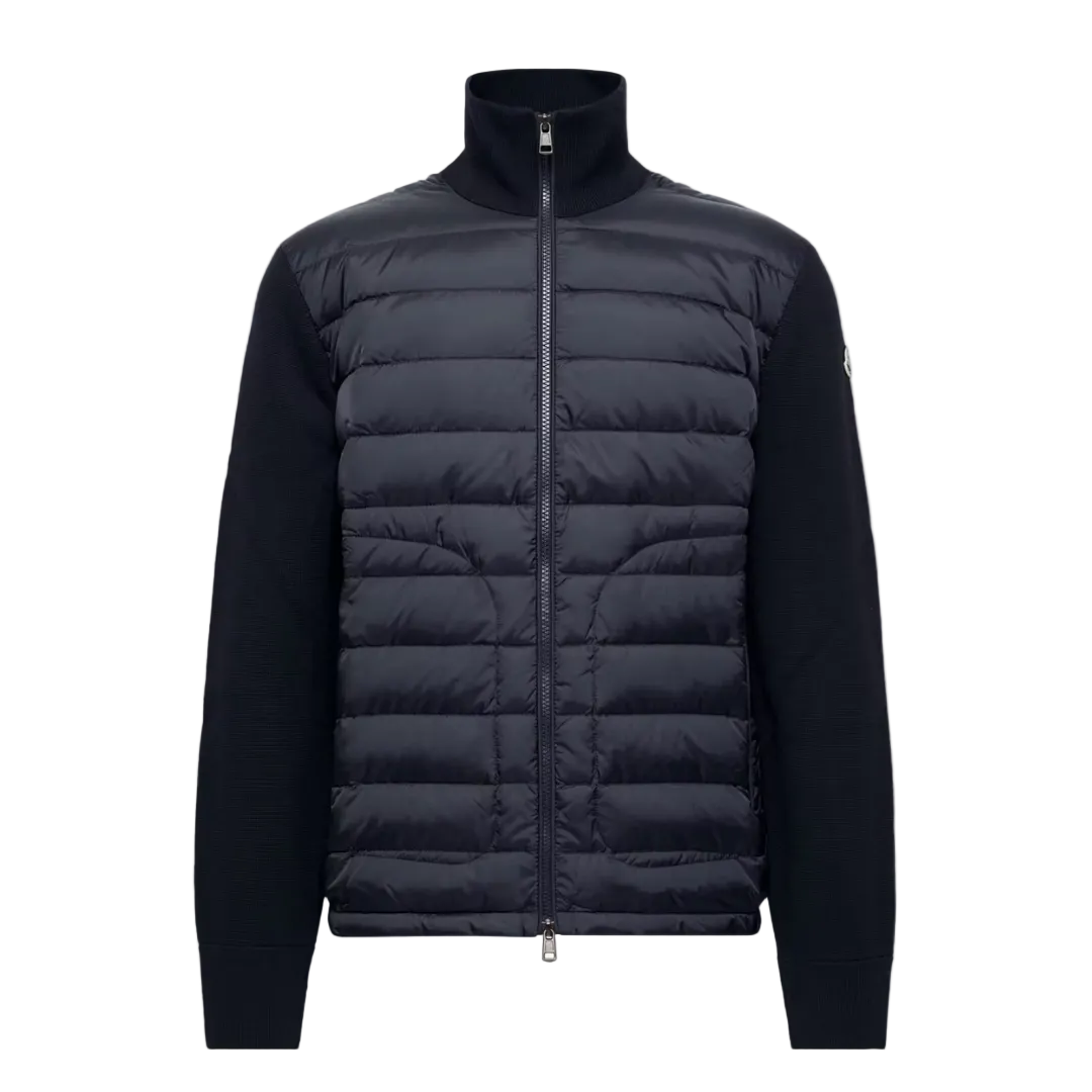 Mon Padded Zip-up Cardigan