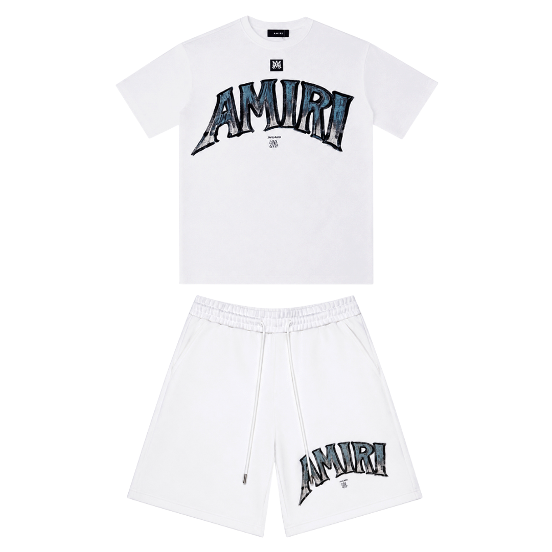 Amr Monogram Short Set