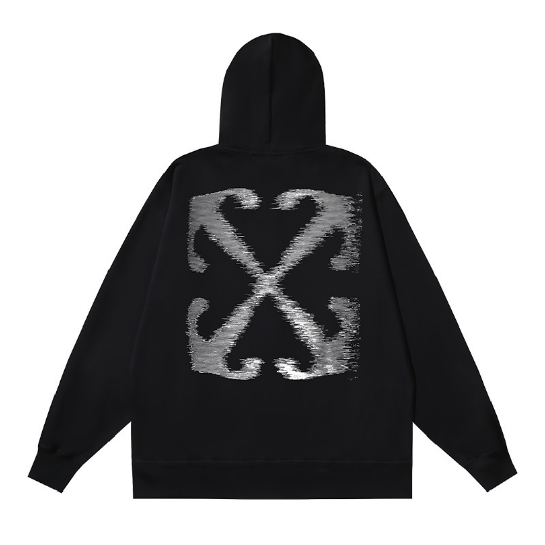 Off-W Monogram Zip Hoodie