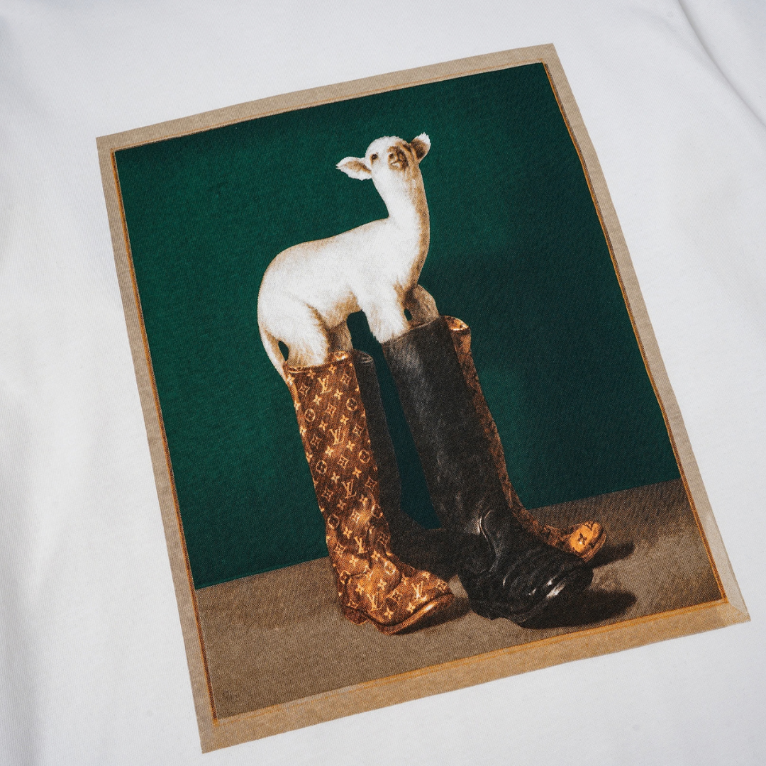 Lv Graphic Logo Sweatshirt