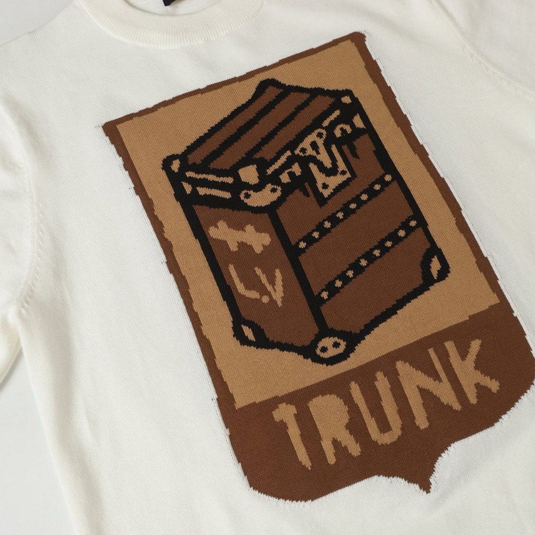 Lv Trunk Logo T-shirt