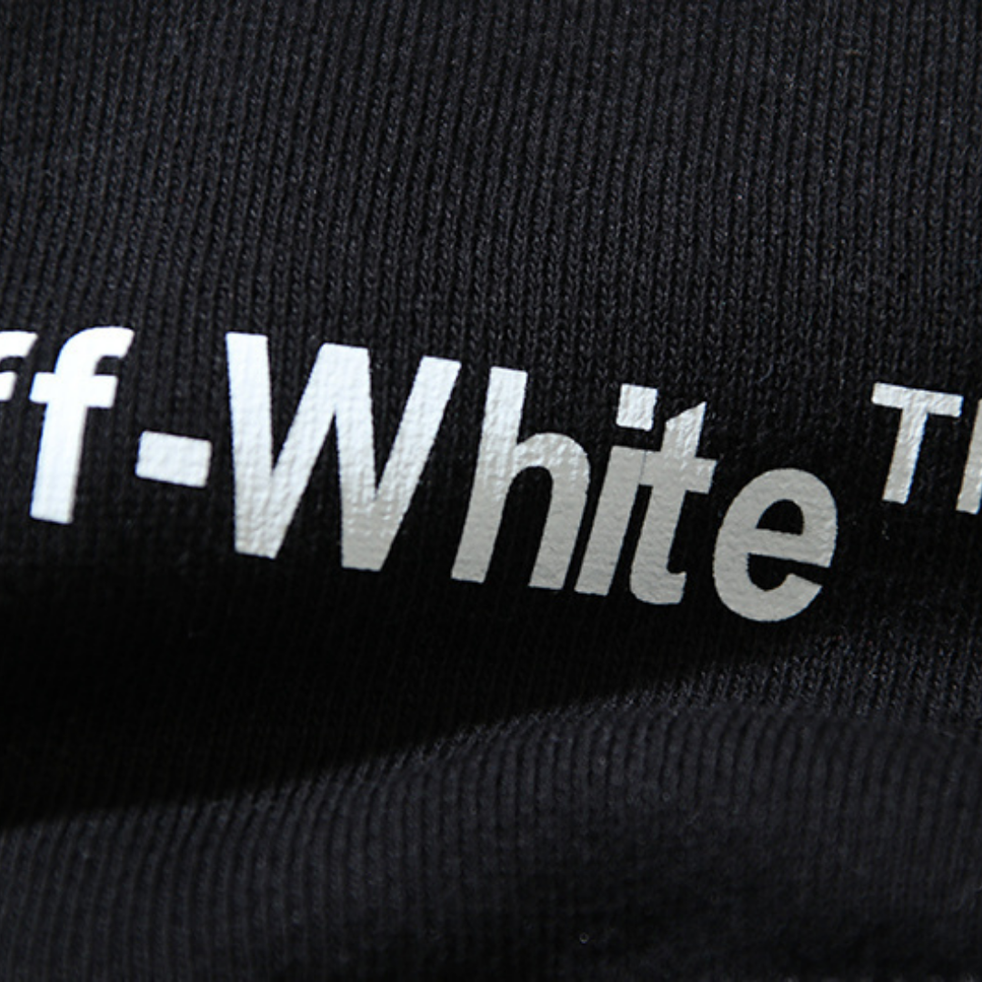 Off-W Monogram Zip Hoodie