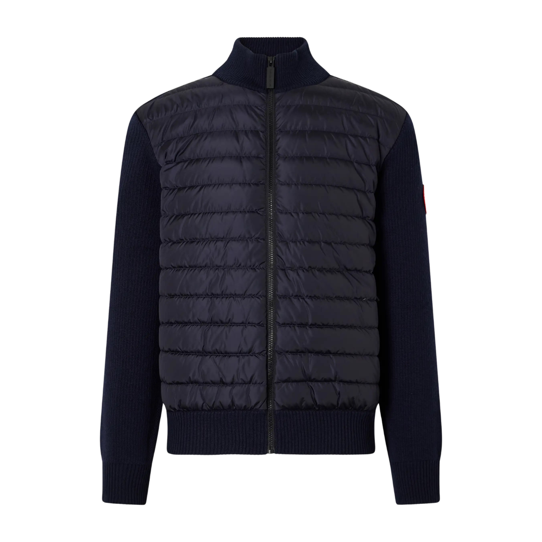 Goose Padded Zip-up Cardigan