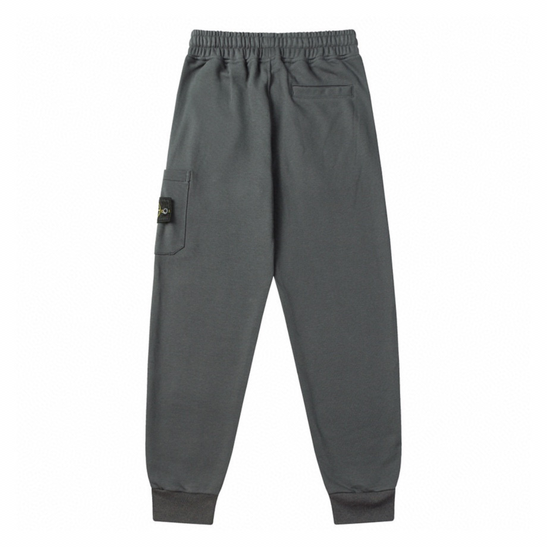 Stone Monogram Pants