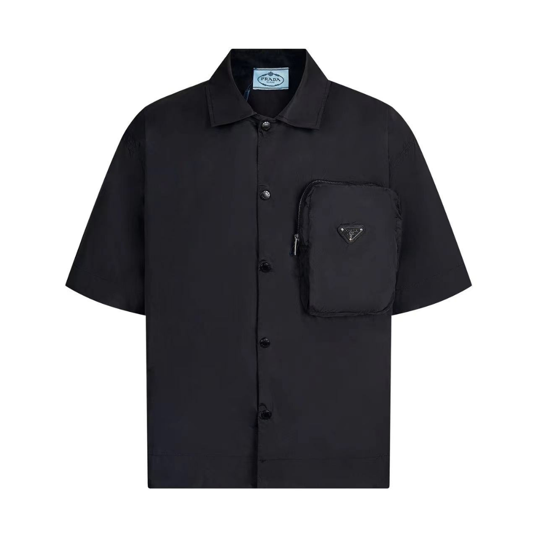 Monogram Pocket Badge Shirt