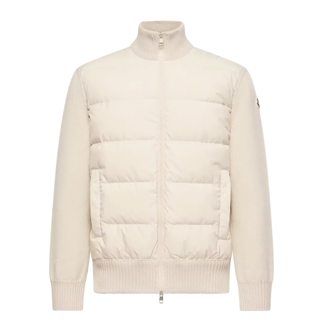 Mon Padded Zip-up Cardigan