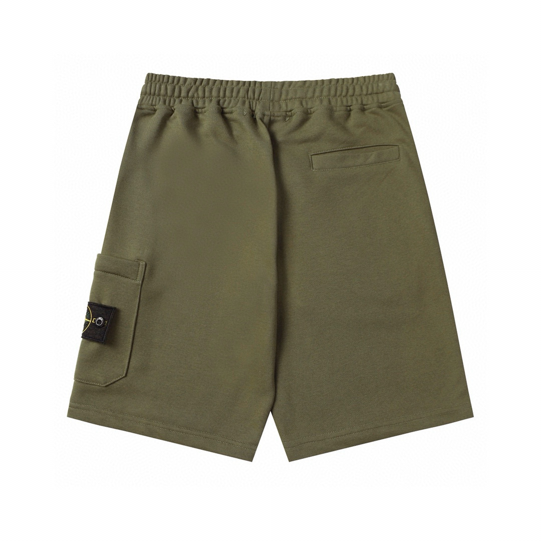 Stone Monogram Shorts