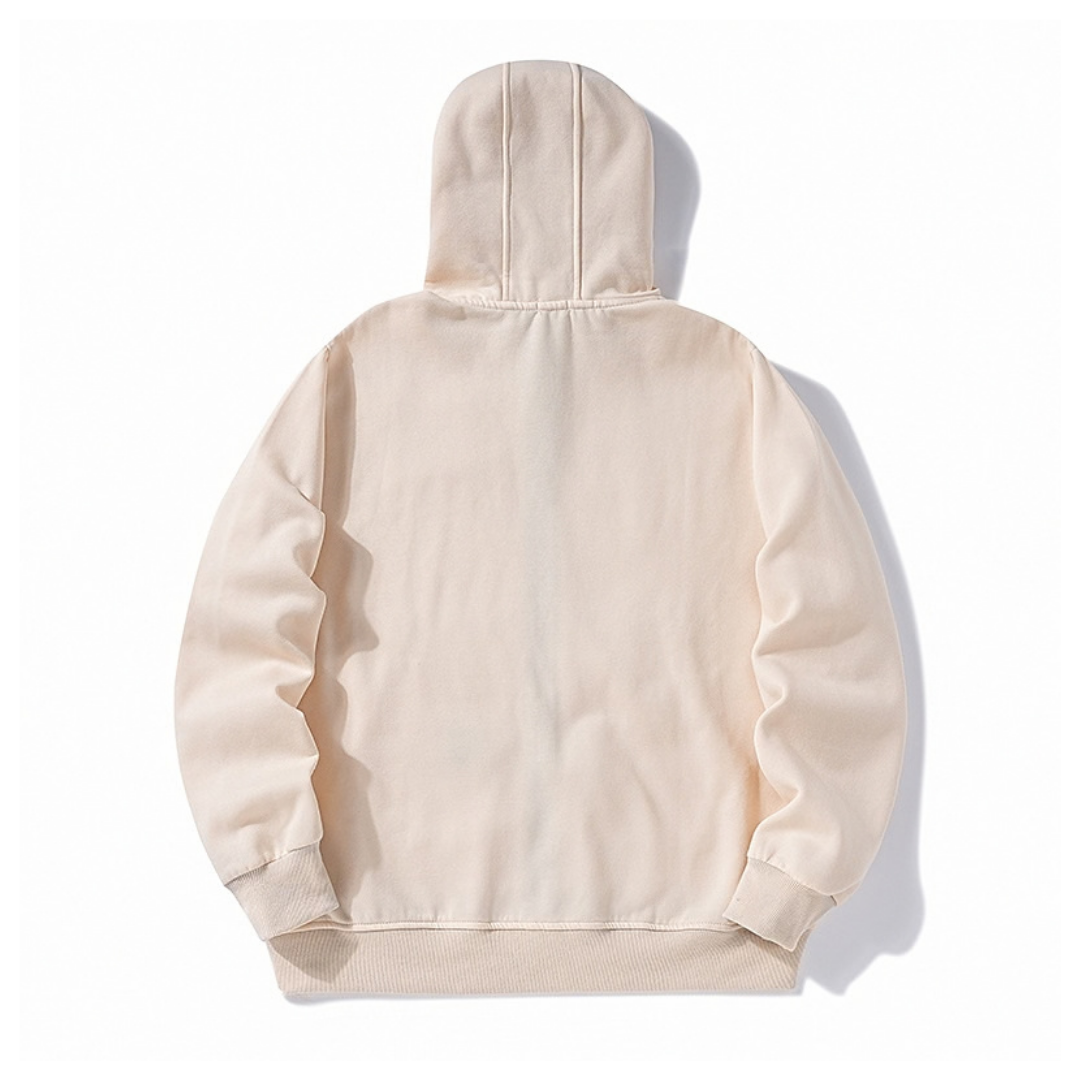 C.P Zip Logo Hoodie