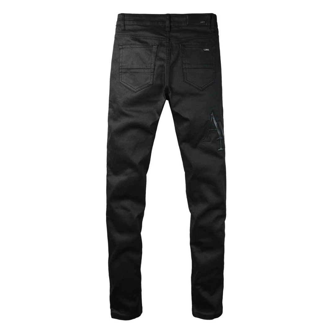 Amr Black Denim Jeans