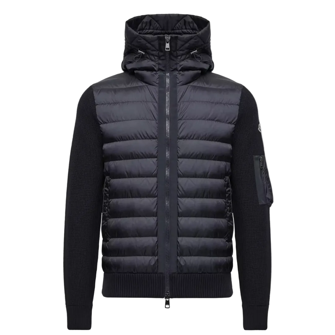 Mon Hooded Zip-up Cardigan
