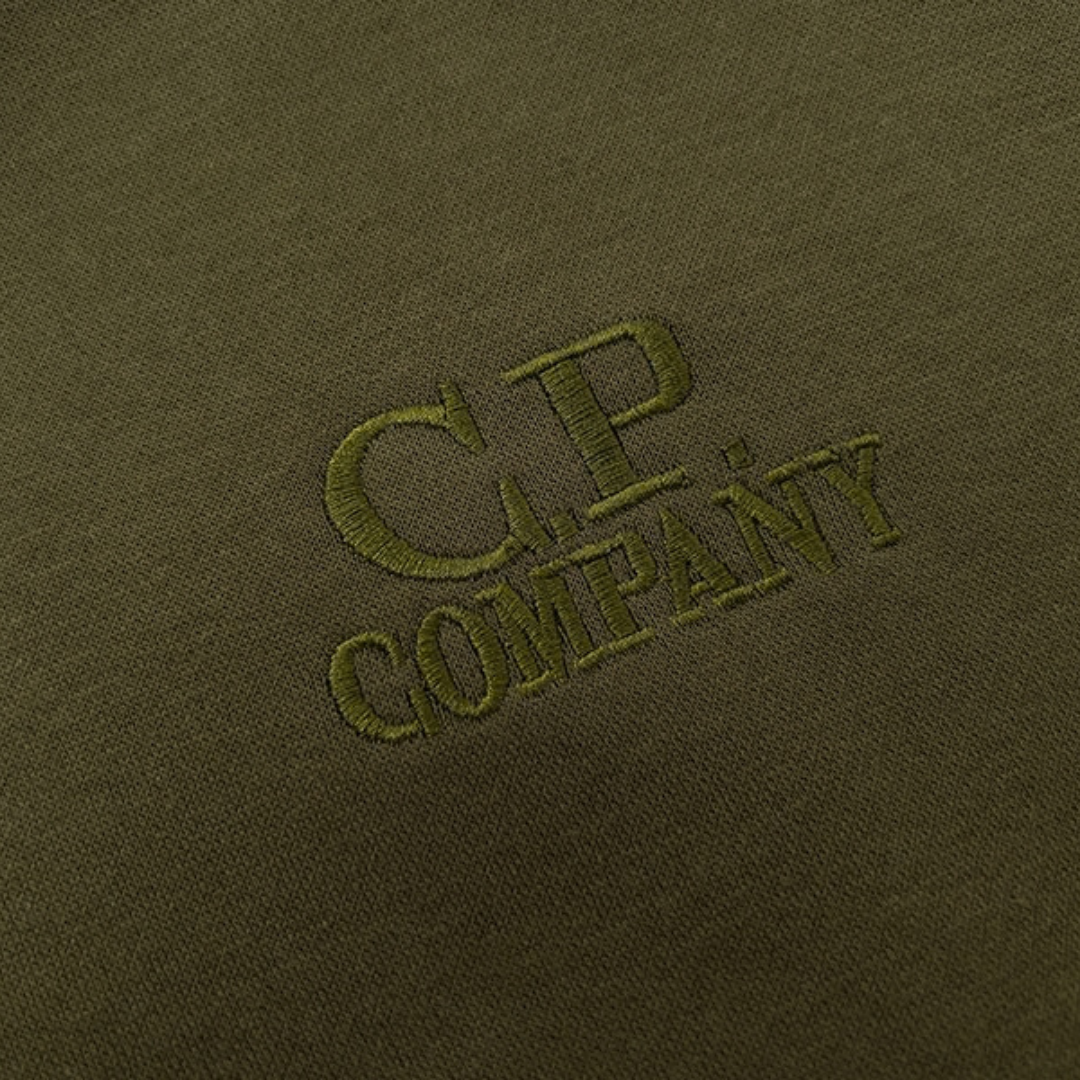 C.P Zip Monogram Hoodie