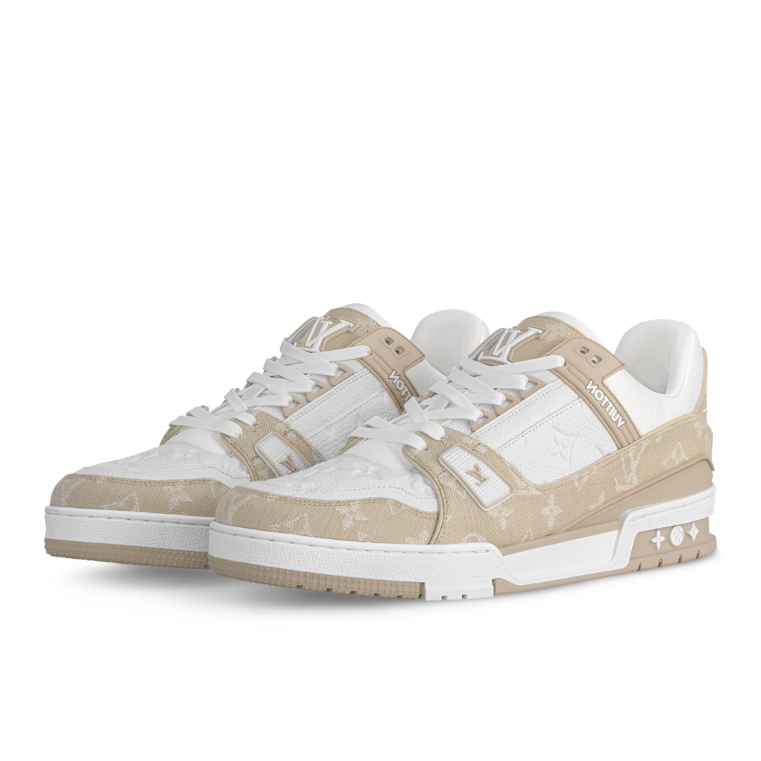 LV Monogram Beige Trainer