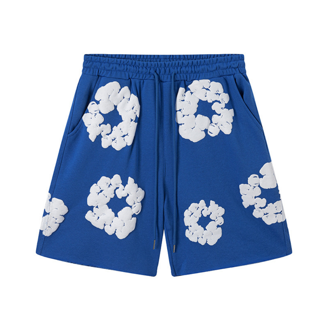 Denim Trs Blue Short set
