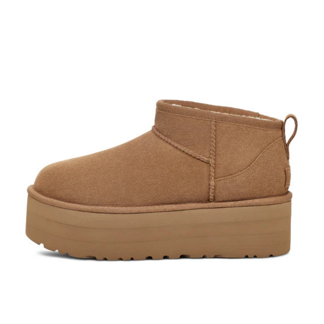 WMNS Classic Ultra Mini Platform Chestnut