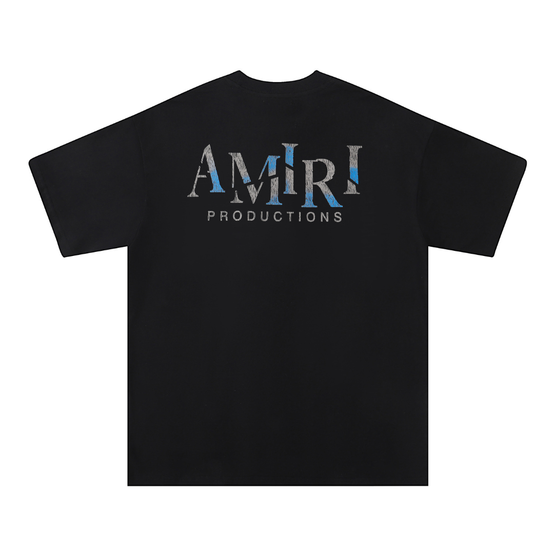 Amr Monochrome Flowers T-shirt