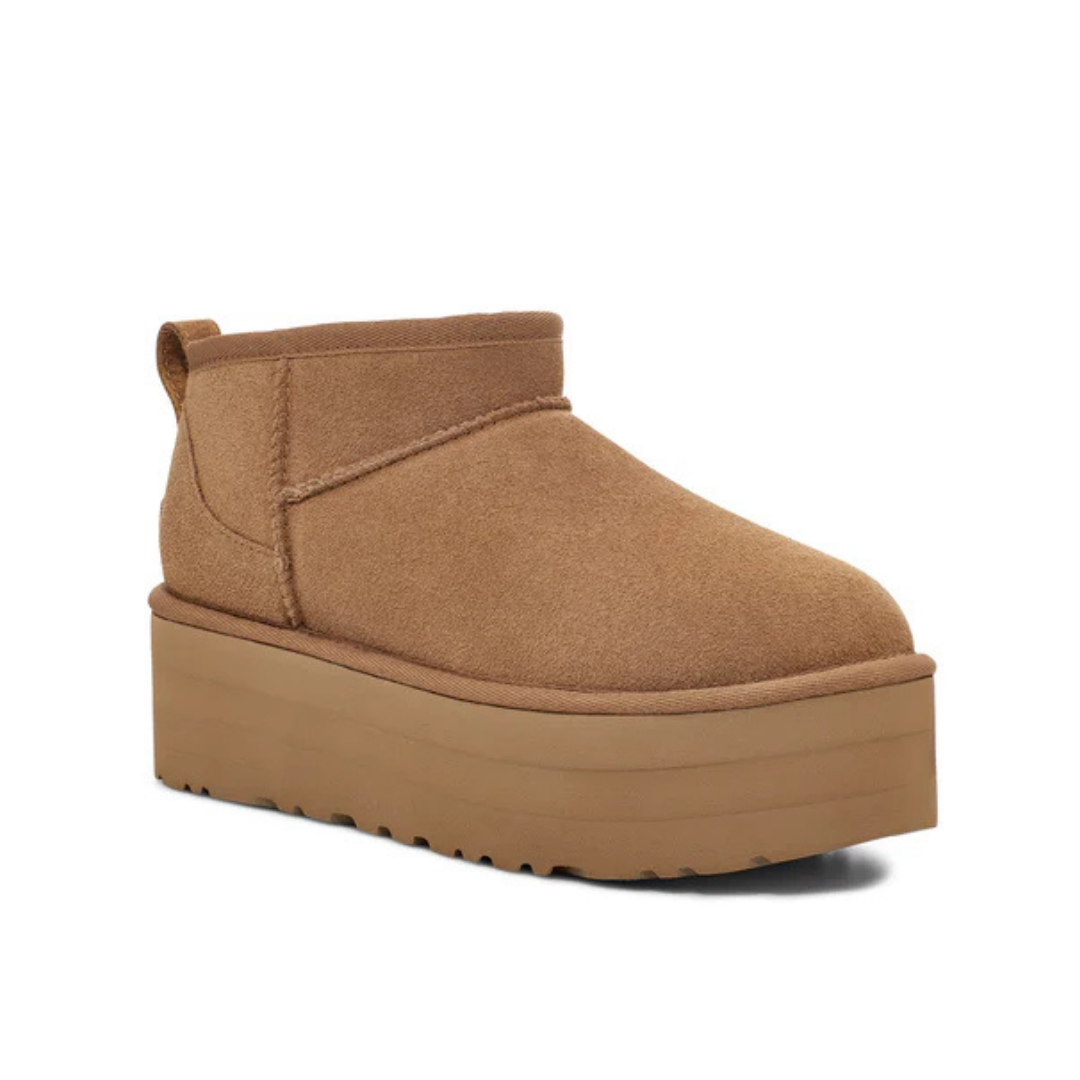 WMNS Classic Ultra Mini Platform Chestnut