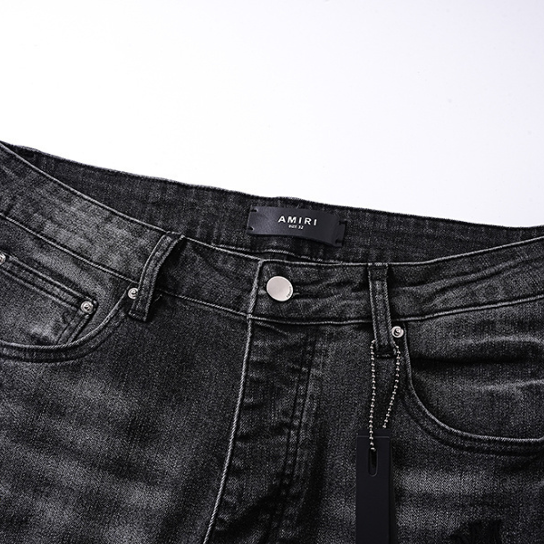 Amr Varsity Logo Jeans