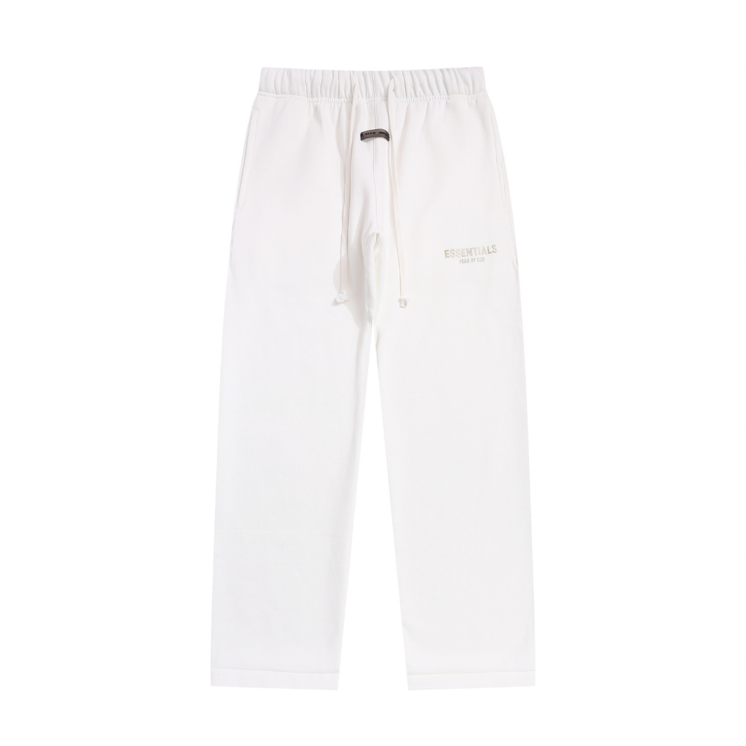 Essentials Relaxed White Tracksuit