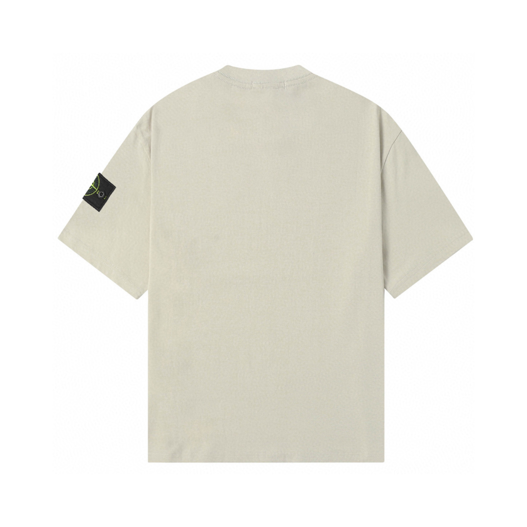 Stone Monochromatic T-shirt