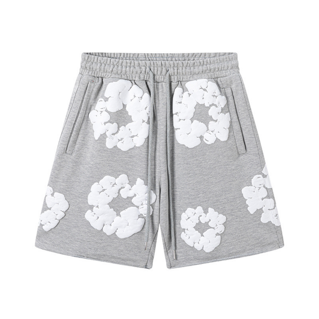 Denim Trs Grey Short set