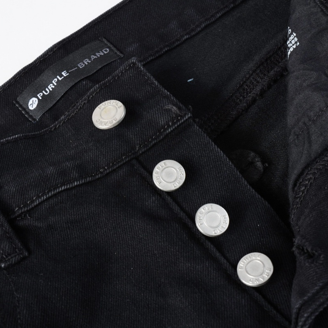Purple Bandana Black Jeans