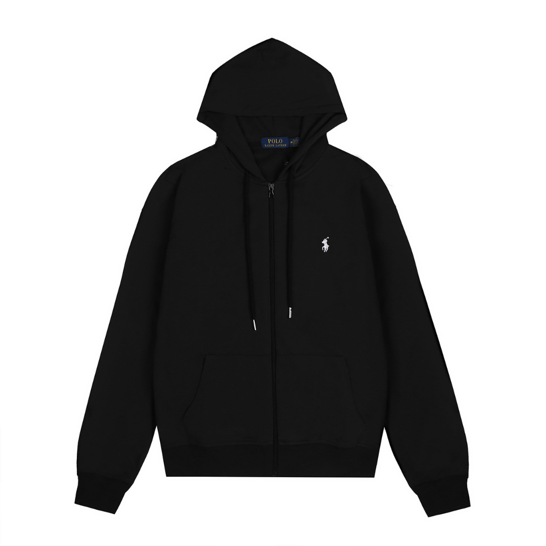 Polo Zip Hoodie
