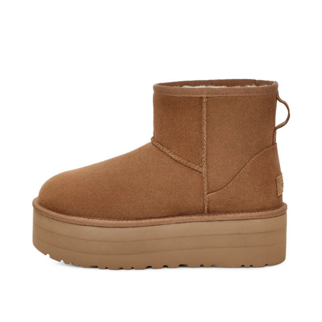 WMNS Classic Mini Platform Chestnut