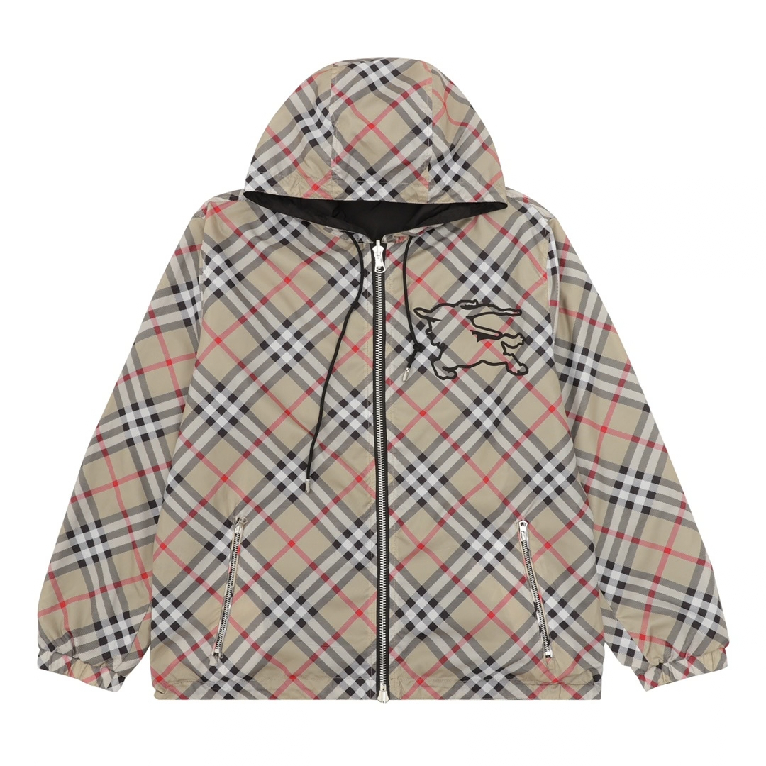 BB Monogram Reversible Windbreaker