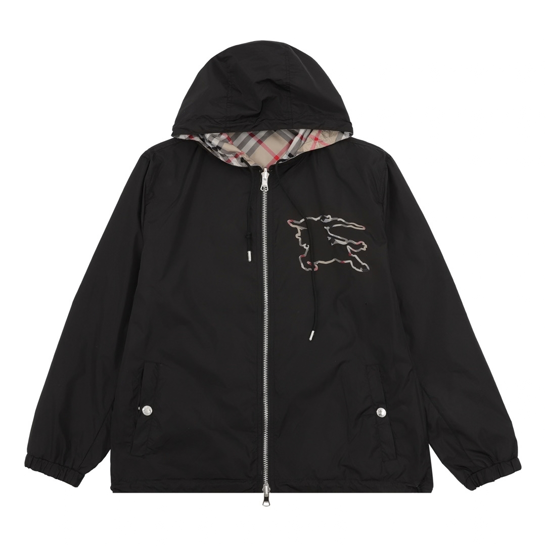 BB Monogram Reversible Windbreaker