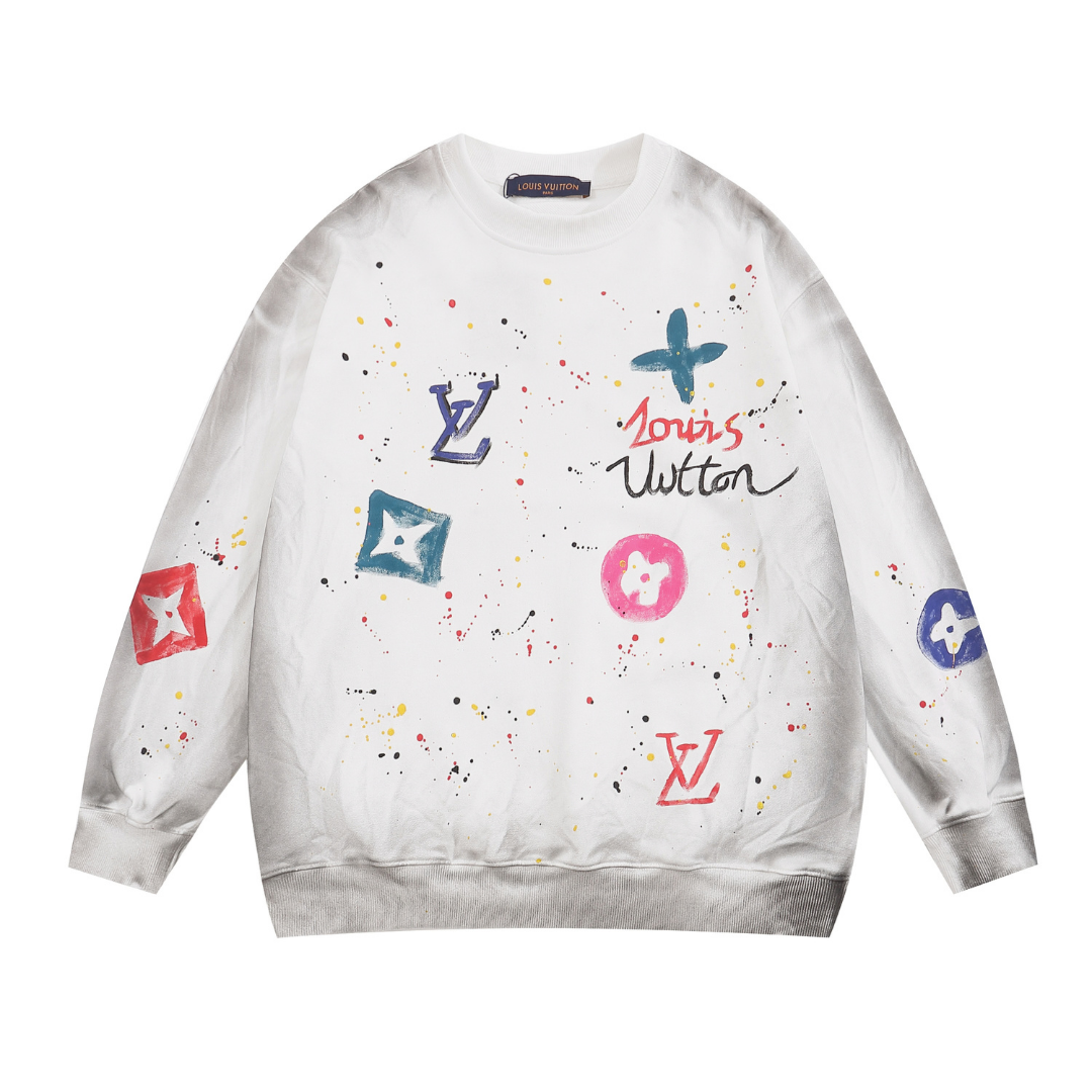 Lv Monogram Sweatshirt