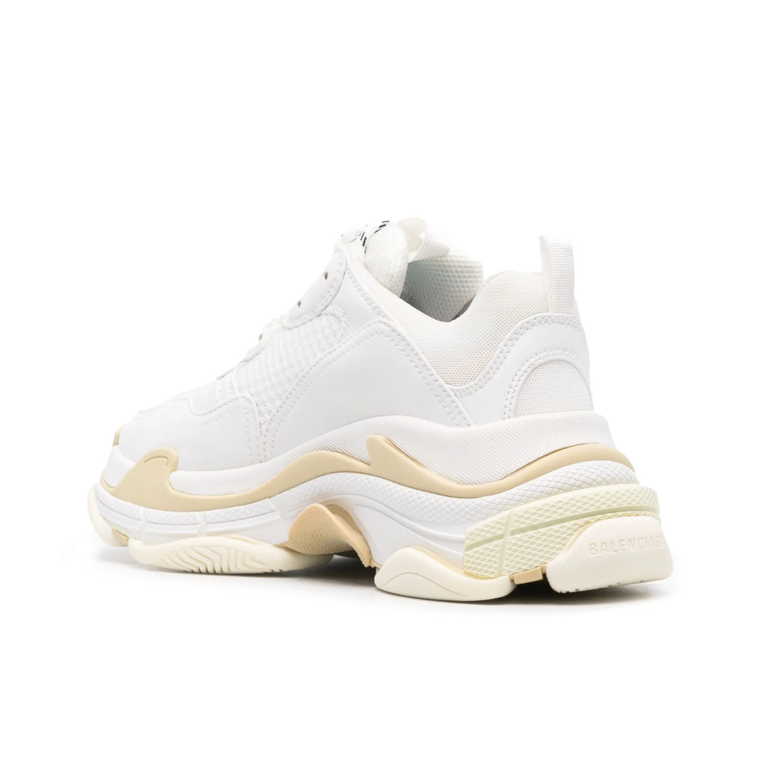 Triple S White Beige