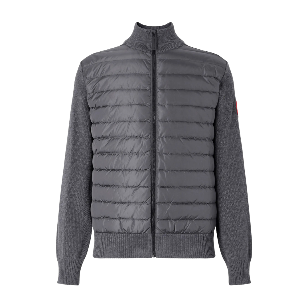 Goose Padded Zip-up Cardigan