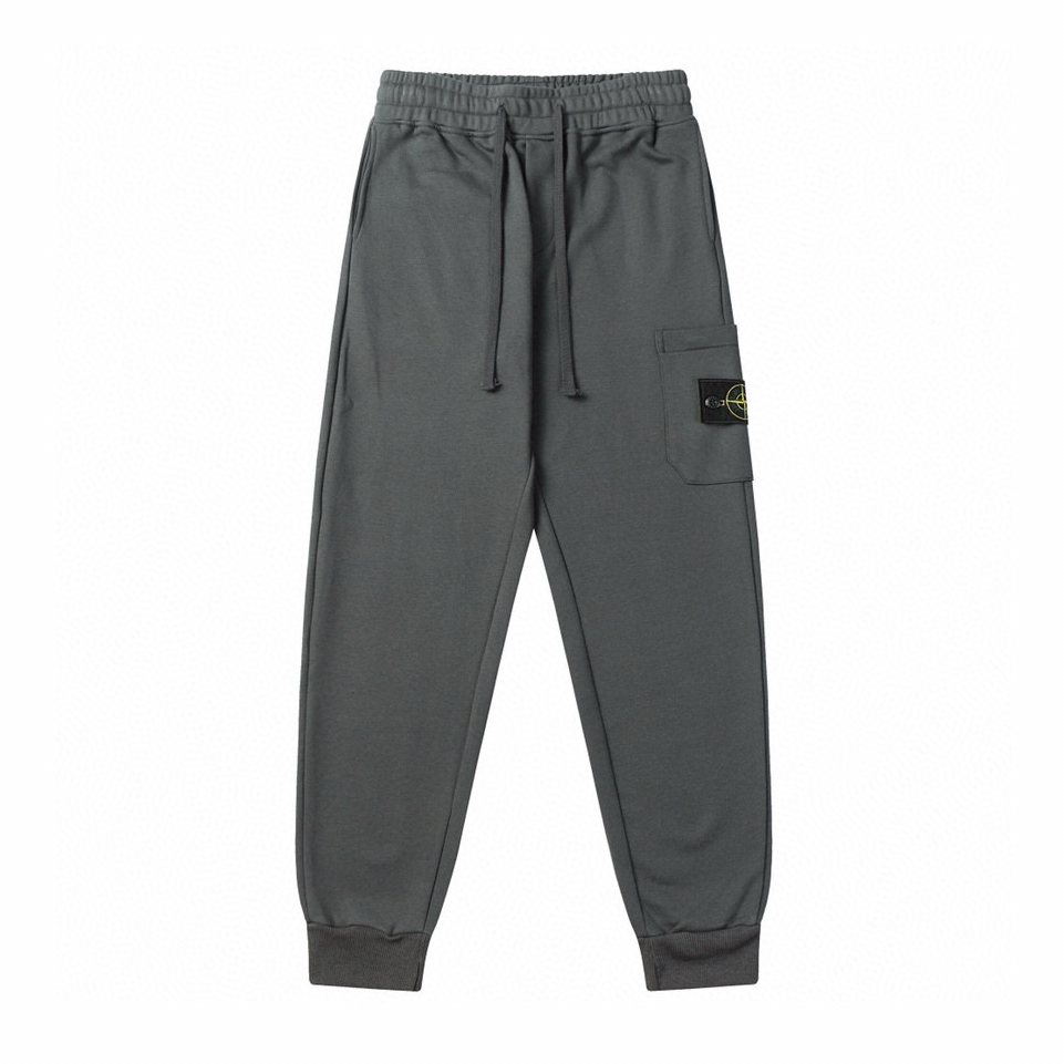 Stone Monogram Pants