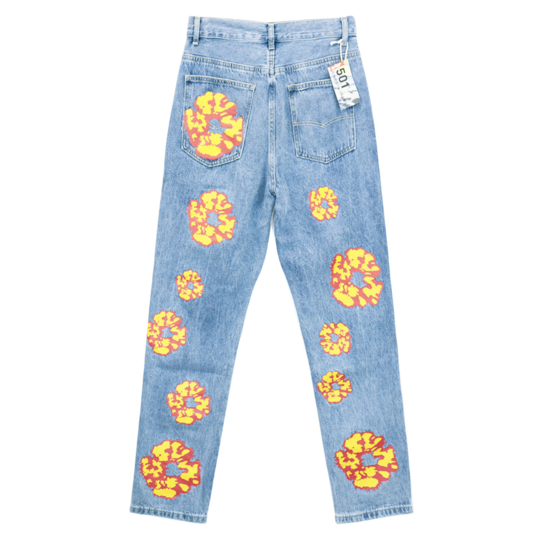 Pantalones vaqueros azules de mezclilla Trs