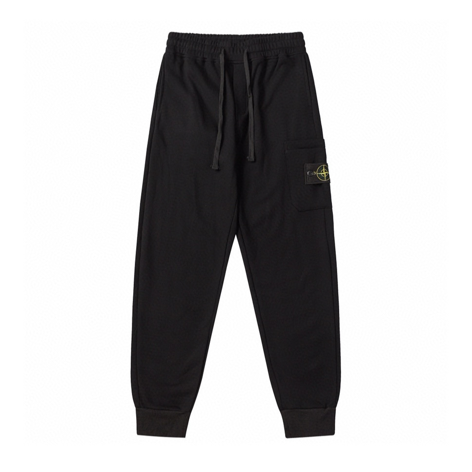 Stone Monogram Pants
