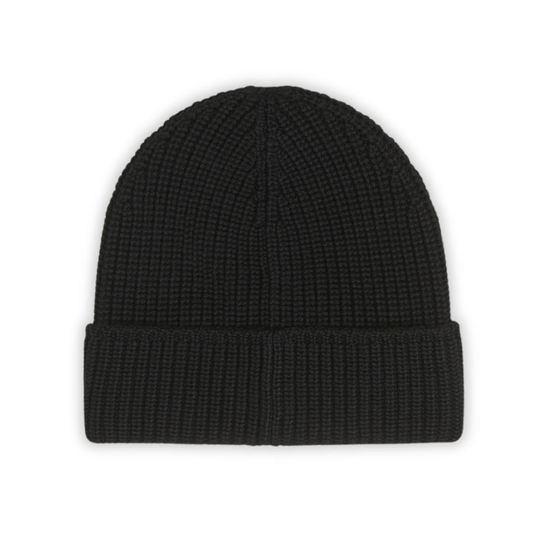 Goose Navy Ribbed Beanie