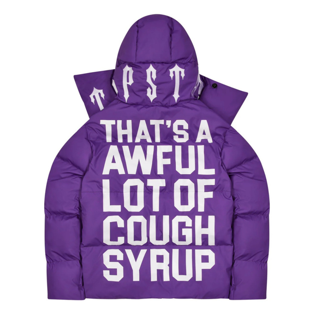 Decoded Puffer Purple Jacket