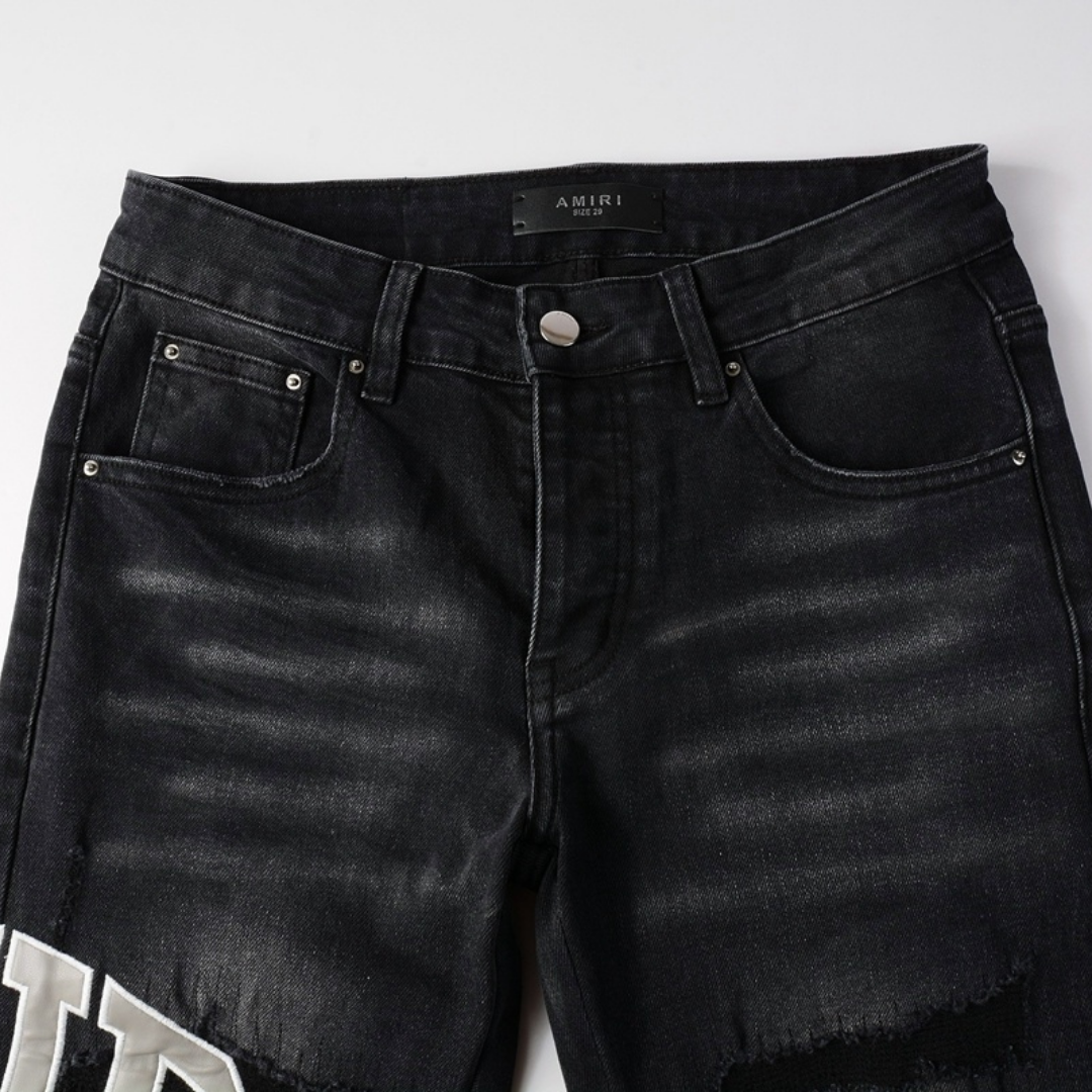 Amr Gradient Camo Jeans