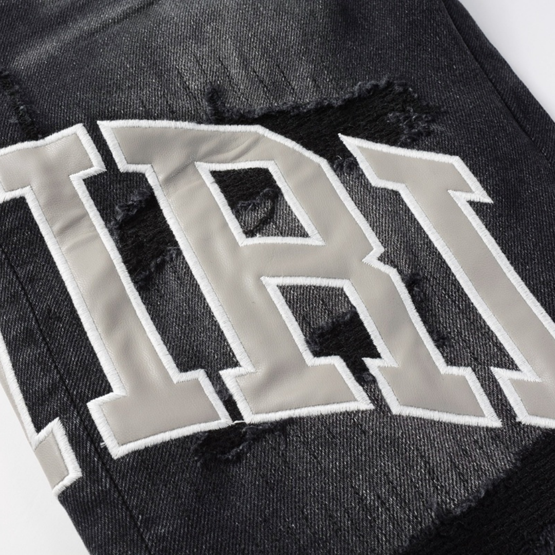 Amr Gradient Camo Jeans