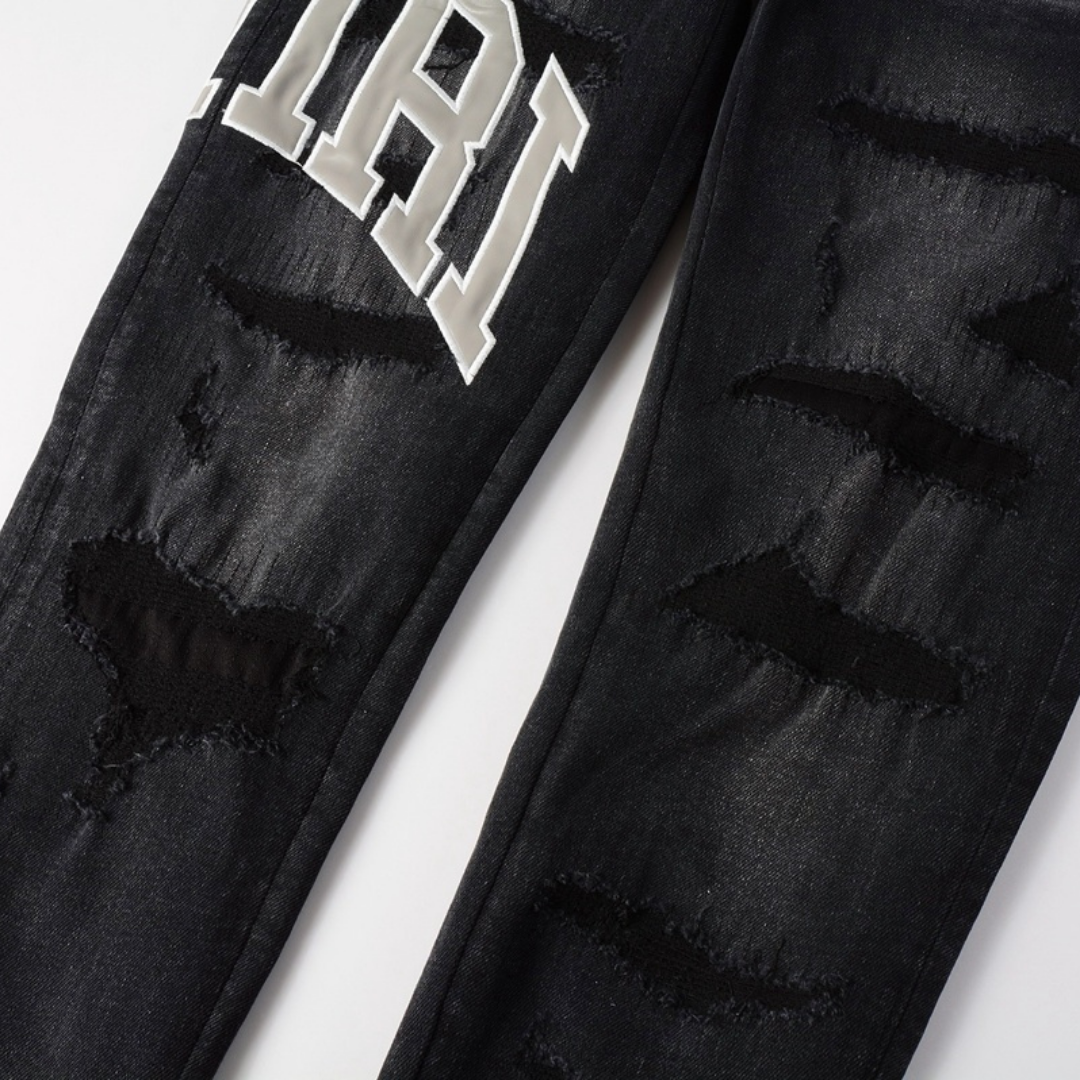 Amr Gradient Camo Jeans