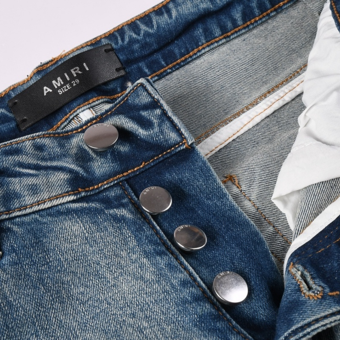 Amr Gradient Bones Jeans