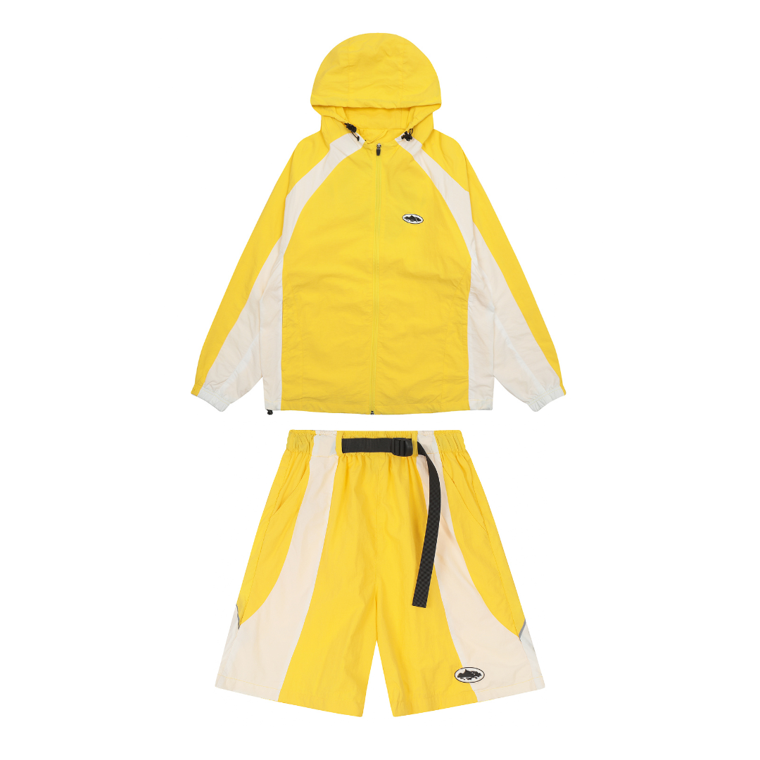 Yellow Windbreaker