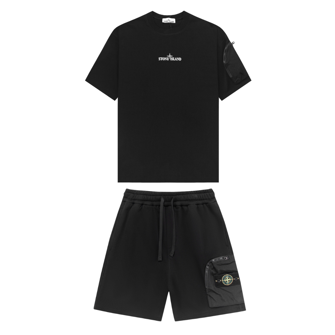 Monogram Short Set