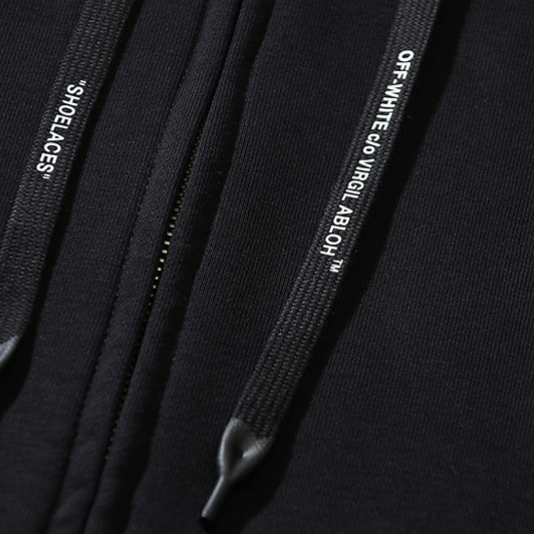 Sudadera con capucha y monograma Off