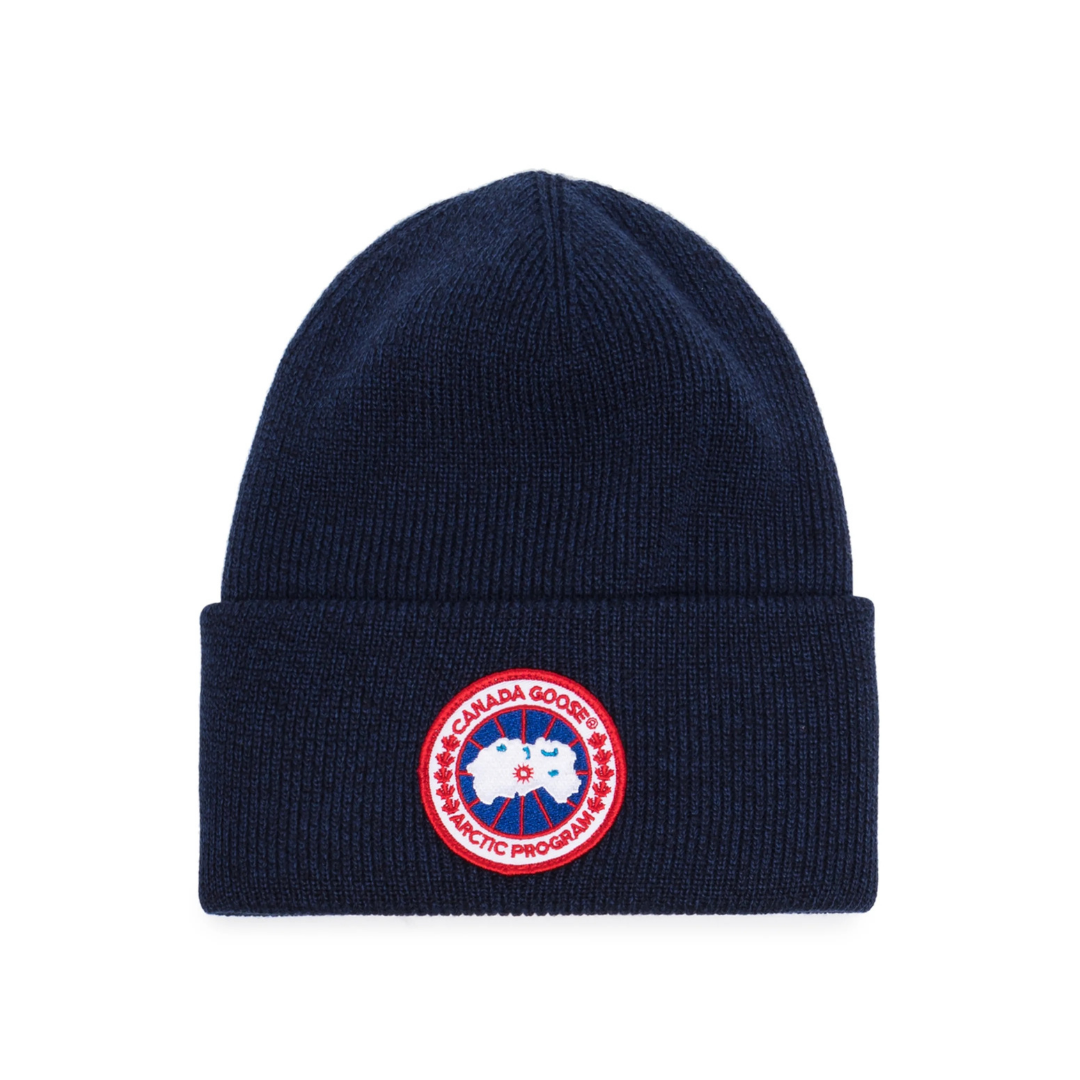 Goose Navy Beanie