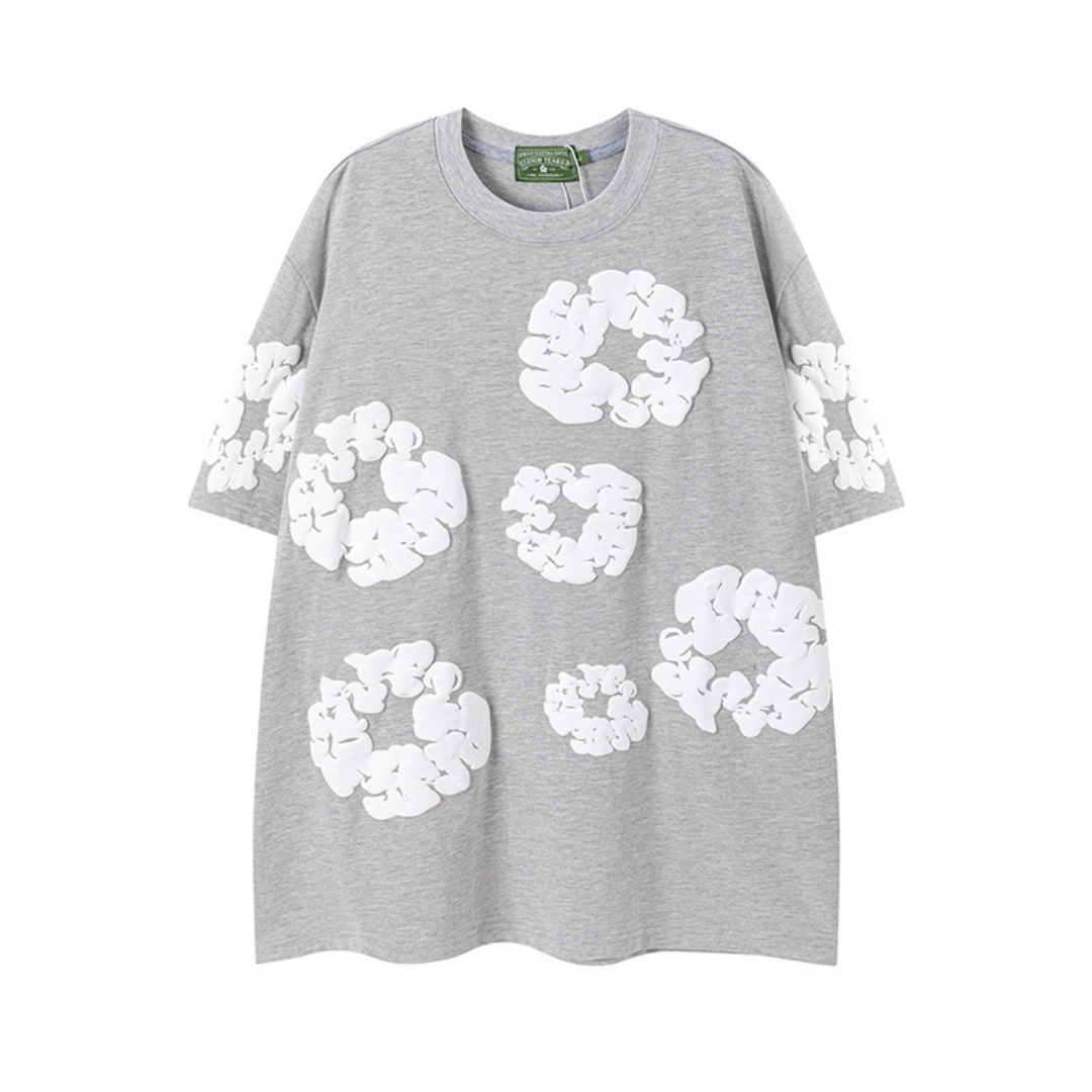 Denim Trs Grey Short set
